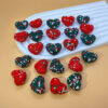 Wholesale Full Diamond Love Christmas Clay Beads