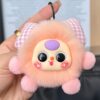 Wholesale Otter Rabbit Bow Small Coal Ball Cartoon Keychain