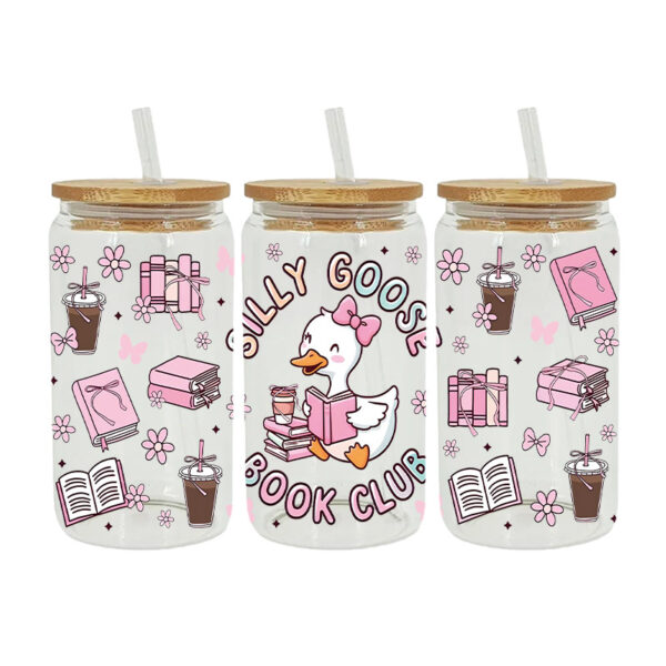 Wholesale Uv Transfer Sticker Glass C Crystal Label Crystal Sticker Exclusive for 16oz Glass C Special Sticker 23Cmx11Cm