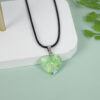 O1CN01rnpOcw1TBbTEKQz7O_2200812712344-0-cib Wholesale Luminous Love Multi colored sequin Peach Heart Necklace