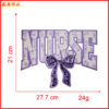 O1CN01rvQAHb2HaXmFfDVJn_2208600779167-0-cib Wholesale Nurse's Day sequin note embroidery DIY Patches