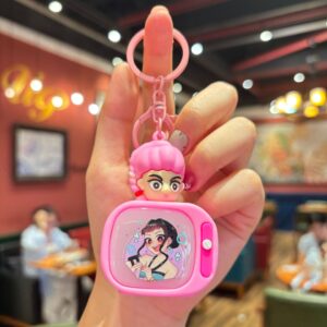 Hunting witch group [pink hair pink style] / 7.2*5cm