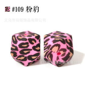 109# pink leopard / 14mm