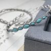 O1CN01ryNnQA2DriAl5svWA_2215705608663-0-cib Wholesale Western style circle cross Fried Dough Twists shaped turquoise bracelet