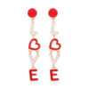 O1CN01ryj6501nkfw0PeGpm_4140275128-0-cib Wholesale Valentine's Day heart-shaped LOVE red lip earrings