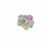 O1CN01rzIDeg1g1bnfwXgSX_2215525424082-0-cib Wholesale Pink and Green Fresh Flower Cluster Clay Through-Hole Beads DIY