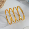 Wholesale minimalist micro-inlaid zircon stacking versatile stainless steel bracelet