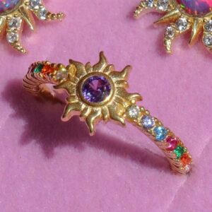 Color ring (open ring)