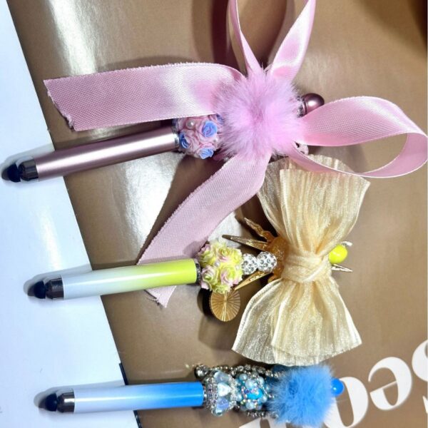 Wholesale Touchscreen dual-use beaded pen