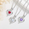 Wholesale Valentine's Day Love Rose Necklace