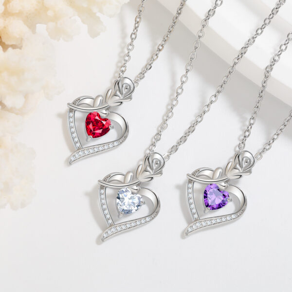 Wholesale Valentine's Day Love Rose Necklace