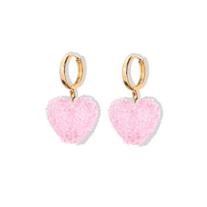 Pink earrings