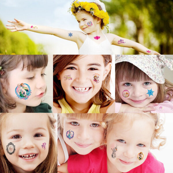 Wholesale Princess Children Tattoo Sticker Birthday Party