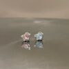 Wholesale Sweet and cool heart-shaped zircon earrings