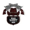 Wholesale Western Cowboy English Letter Embroidery DIY Patches