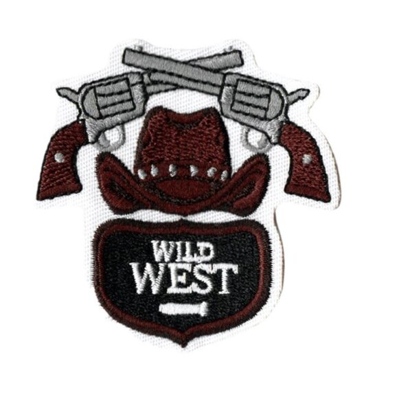 Wholesale Western Cowboy English Letter Embroidery DIY Patches