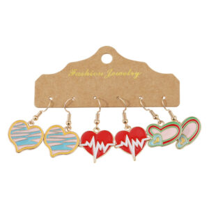 ZCE501/Pattern Love 4.1cm ECG Love 4.1cm Color Double Love 3.5cm