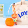 Wholesale Doll Fur Ball Keychain Couple School Bag Pendant OLY Exclusive