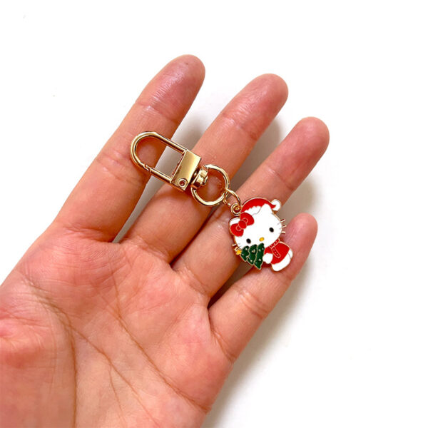 Wholesale Japanese Cute Hello Kitty Keychain Decoration Hello Kitty Bag Zipper Pull Accessory Kt Small Pendant