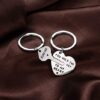 Wholesale You Hold The Key To .. Stainless Steel Lettering Keychain