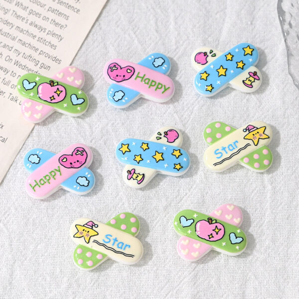 Wholesale Cute Printed Acrylic Beads