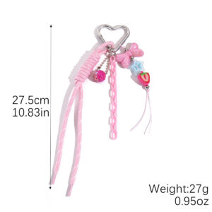 K2508-28 pink rope + strawberry