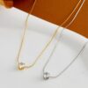 Wholesale Zircon Necklace All-match Collarbone Chain Titanium Steel Necklace