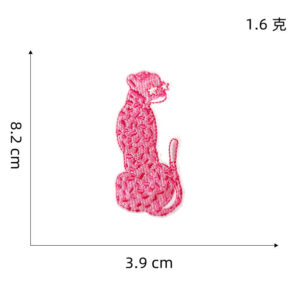 Pink panther cloth sticker 13#