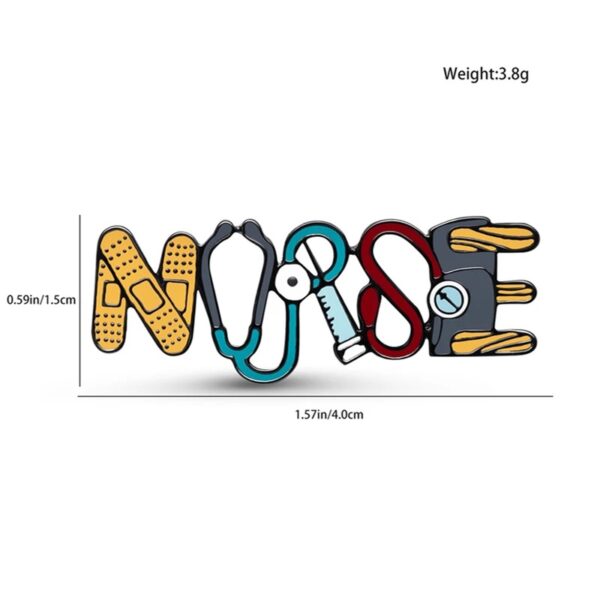 O1CN01sDhCou1g3RGbpMoTq_2217541994086-0-cib Wholesale Medical Series Brooch Syringe Stethoscope Letter Pin