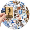 O1CN01sG8Yyh1jtbOAIHehL_2204108134606-0-cib Wholesale Cartoon Blue Brown Cowboy Graiti Waterproof Vinyl Stickers