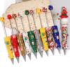 O1CN01sHExft27RFdaVzXud_2220917247793-0-cib Wholesale Christmas Colorful Snowman Beadable Pens