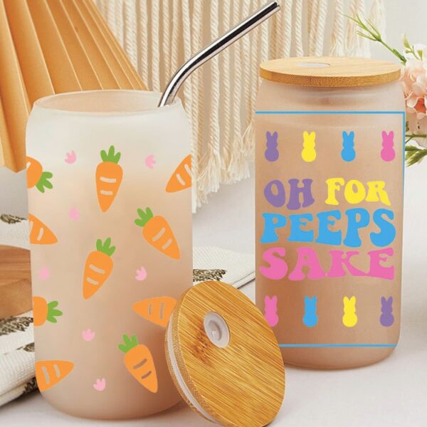 Wholesale UV Transfer Paste Glass Crystal Label Crystal Paste Cross-border Special Paste for 16oz Glass Cup 23cmX11cm