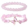 Wholesale Butterfly Accessories Bracelet Natural Stone Crystal