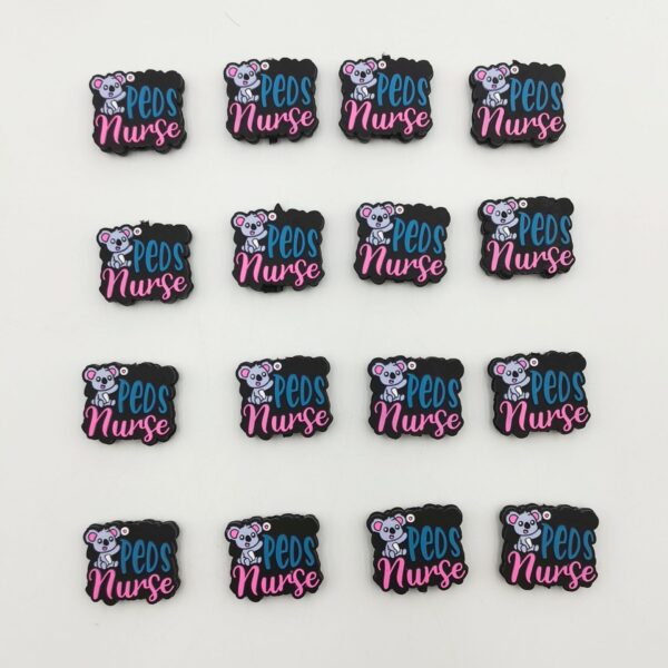 O1CN01sPCHX21pLbWnVGsRY_2217666445344-0-cib Wholesale 10pcs Cartoon Koala Pattern Letters Silicone Beads