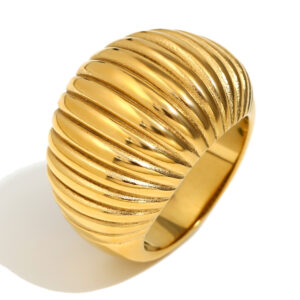 Fat bread ring-gold / No. 7