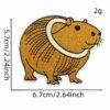 Wholesale Cartoon Cute and Bizarre Animal DIY Patches