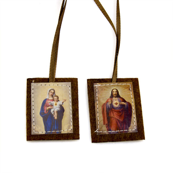 Wholesale Handmade Scapular Catholic Scapular Holy Amulet Pendant Decoration Cross-Border Jewelry