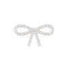 Wholesale Solid color rhinestone bow embroidery DIY Patches