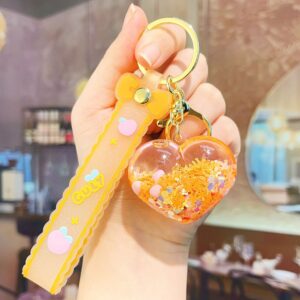 Glowing heart-orange