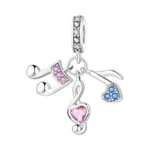 OTC1658 - Colorful Musical Note Pendant