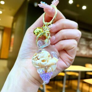 Gold Hardware [Purple] Small Seashell + Seashell / Quantity 1 is 1