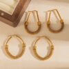 O1CN01shIRff1P9XBLcl3Wv_2218506891798-0-cib Wholesale stainless steel earrings gold plating high-quality earrings
