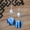 O1CN01shbjUg1PXoA5Rq18o_2217769361851-0-cib Wholesale Yunnan Dali Lijiang Ethnic Style Women's Blue-Dyed Fabric Earrings Guizhou Tie-Dye Mid-Length Earrings