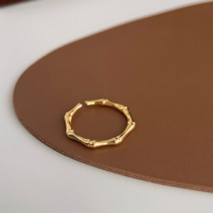 Bamboo plain ring