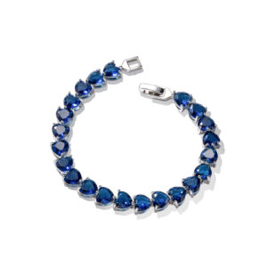 Blue love bracelet