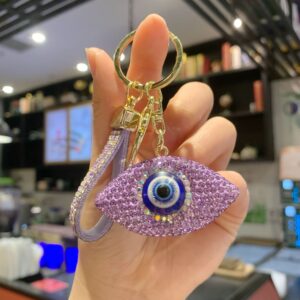 Fully Diamonded Demon Eye (Purple) / 3*5.4