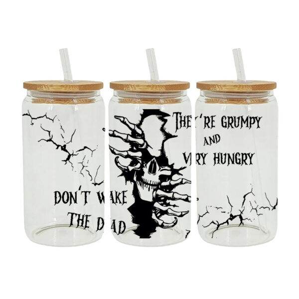 Wholesale UV Transfer Paste Glass Crystal Label Crystal Paste Cross-border Special Paste for 16oz Glass Cup 23cmX11cm