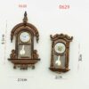 Wholesale Miniature Model Vintage Alloy Clock Pendant Doll Accessories