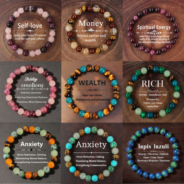 Wholesale Natural Stone Beaded Bracelets