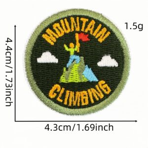 Cartoon round cloth stickers 12 #